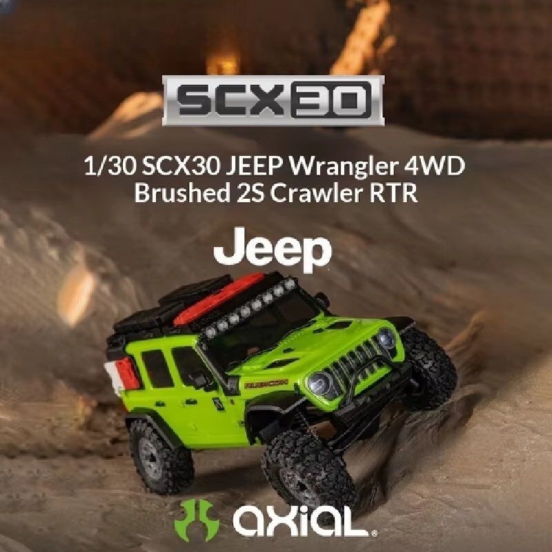Rc Hobby Jeep Wrangler - 액시얼 1/30 SCX30 지프 랭글러 RC