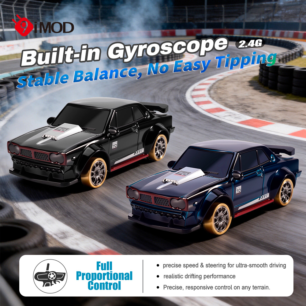 Rc Hobby Tech Bali - 9IMOD 1/64 RC 드리프트 카 2.4G