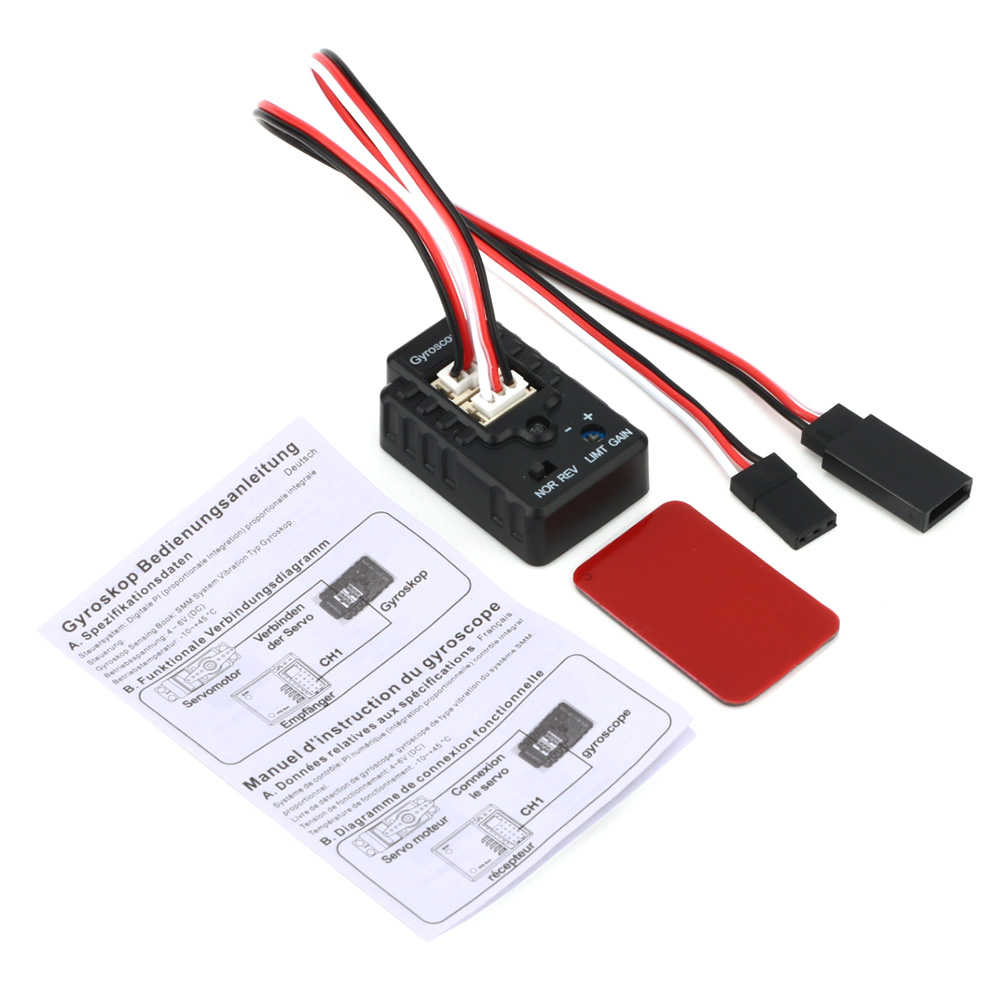 Gyroscope Rc Module - RC 자동차 자이로스코프 안정성 제어 모듈