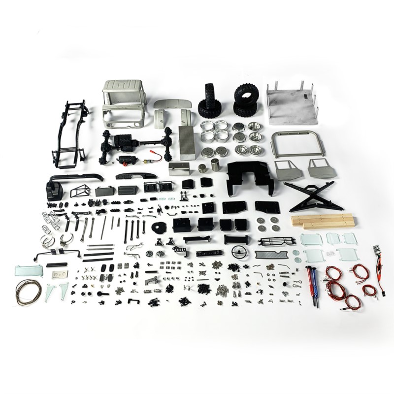 Rc Hobby Kit - LESU UM406 RC 메탈 크롤러 1/10