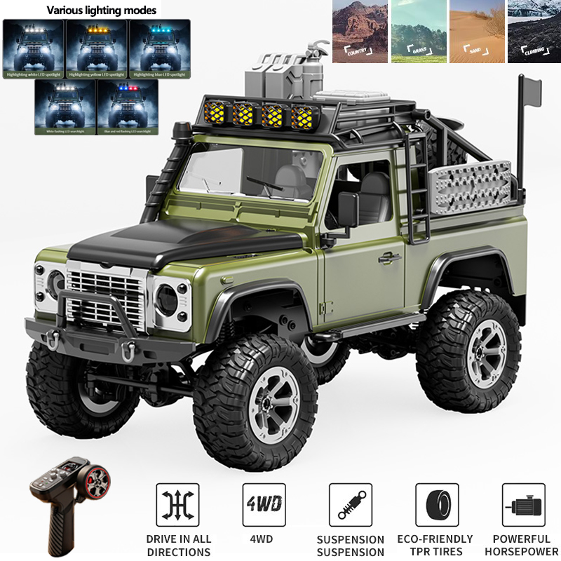 Rc Hobby Tech Bali - KF90 1:12 4륜구동 RC 클라이밍카 오프로드
