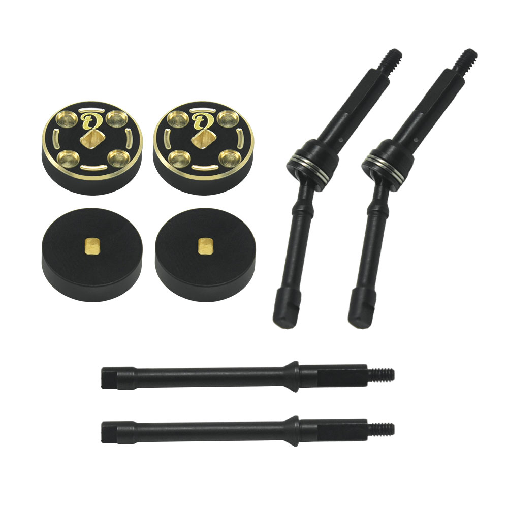 취미용품 스틸 경화 +4mm CVD와 황동 +4mm 업 - Rc Hobby Jeep Wrangler 리뷰 및 가격