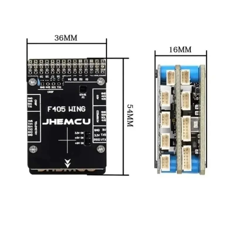 JHEMCU F405 윙 플라이트 컨트롤러 INAV 내 - Gyroscope Rc Module 리뷰 및 가격