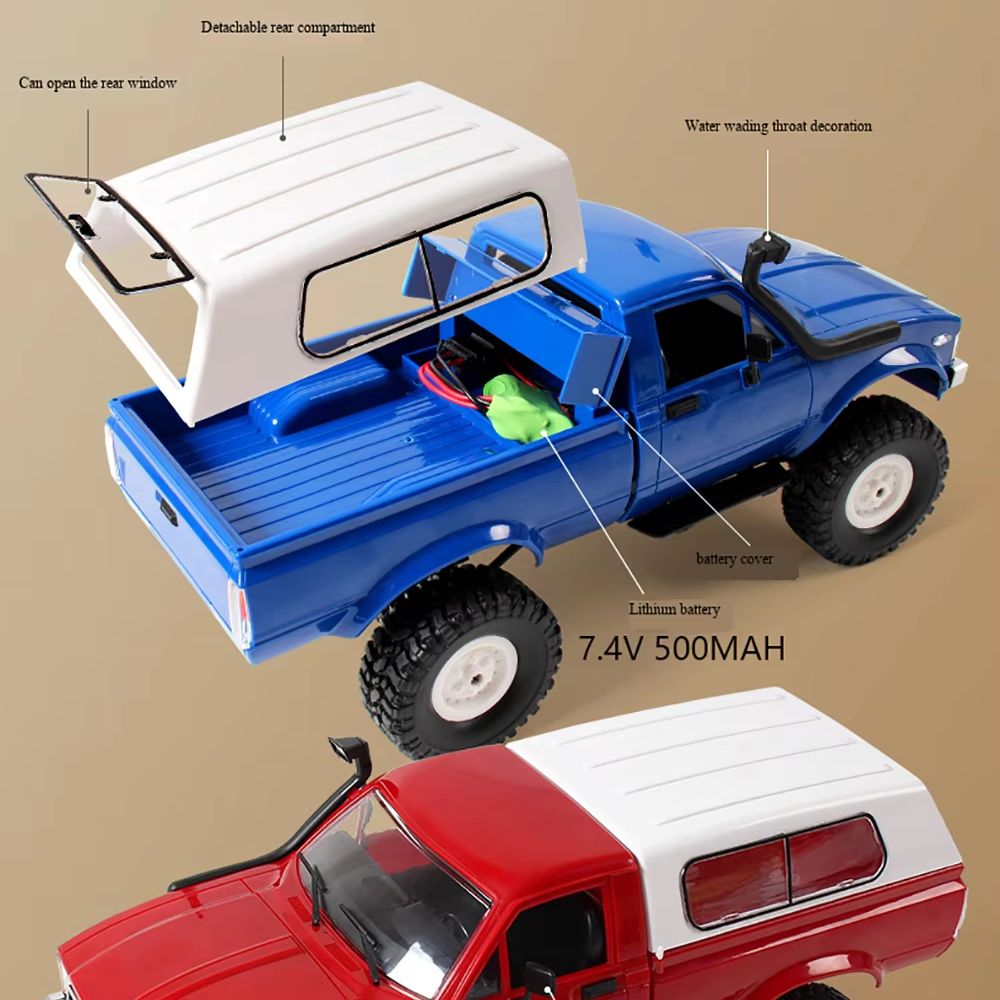 C24 1/16 WPL RC카 2.4G 무선 조종 자동 - Rc Hobby Tech Bali 리뷰 및 가격