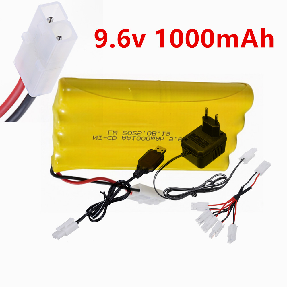 9.6V 1000mAh Ni-CD AA 충전식 배터리  - Rc Hobby Kit 리뷰 및 가격