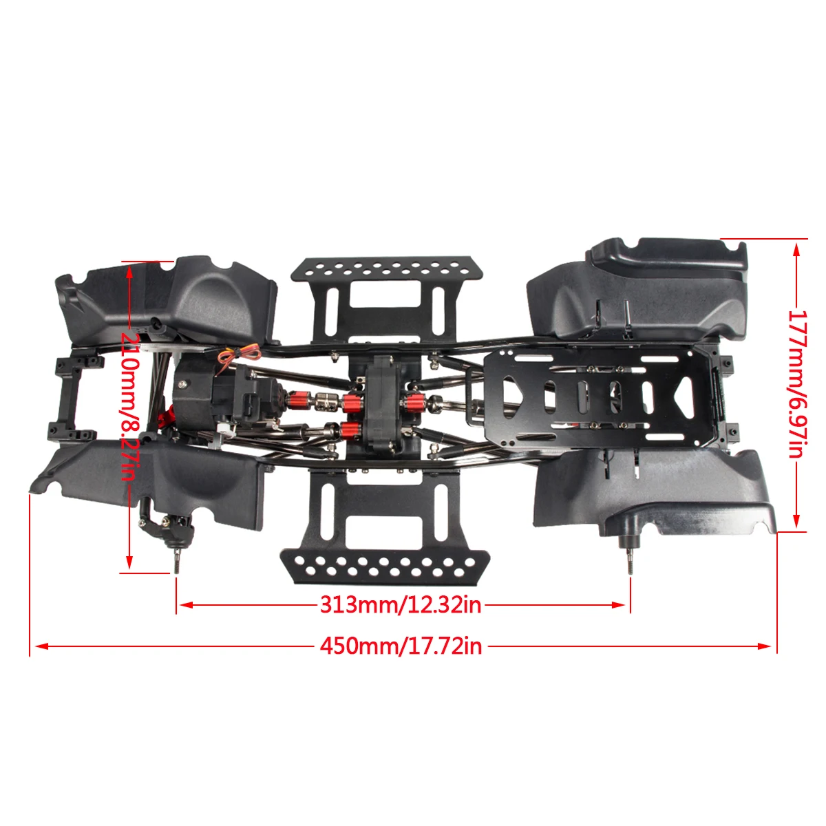 1/10 RC 크롤러 섀시 키트, 유성 기어 포함, 3 - Rc Hobby Kit 리뷰 및 가격