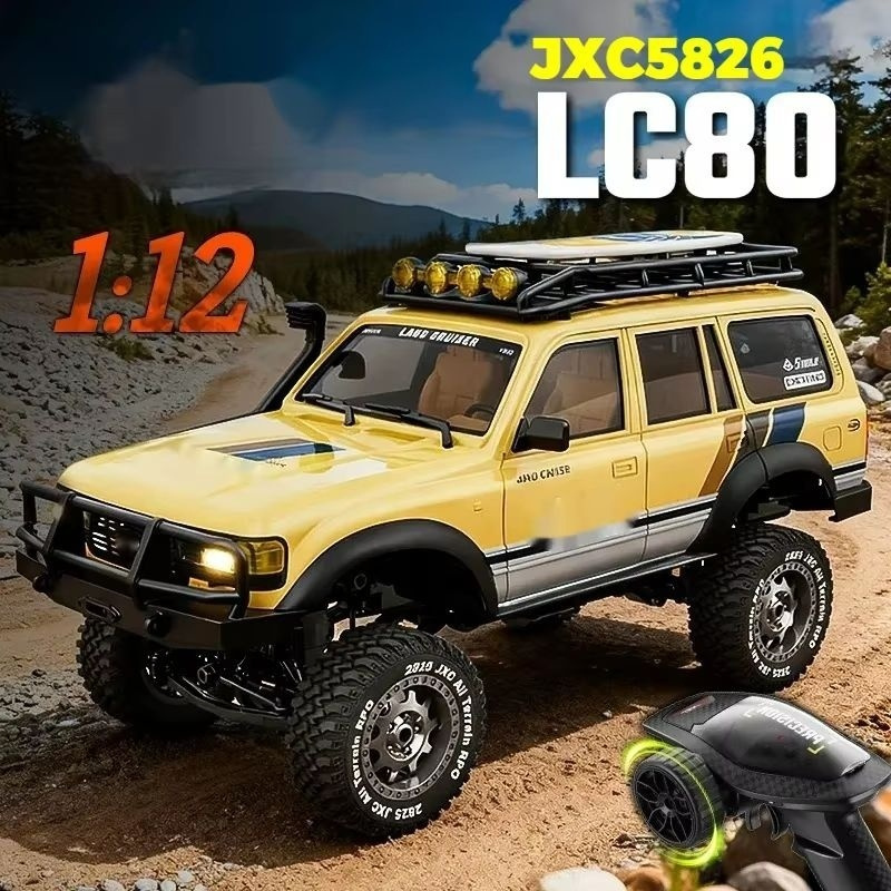 JXC 1/12 풀 스케일 Lc80 RC 크롤러 크루저 - Rc Hobby Grade Car 리뷰 및 가격