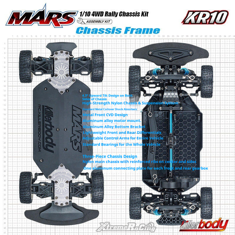 킬러바디 RC 랠리카 KR10 1/10 4WD 전동 A - Rc Hobby Grade Car 리뷰 및 가격