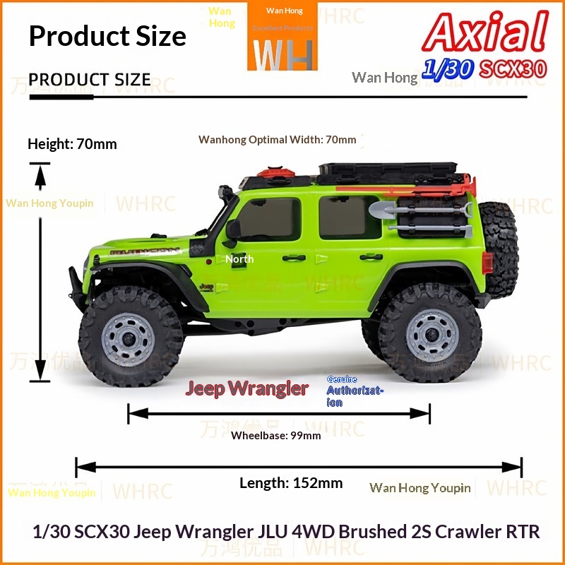 Axial 1/30 SCX30 지프 랭글러 JLU RC - Rc Hobby Jeep Wrangler 리뷰 및 가격