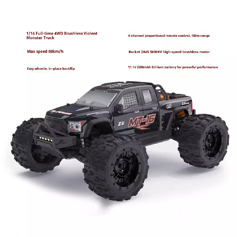 ZD MT16 1/16 스케일 브러시리스 RC 몬스터  - Rc Hobby Grade Car 리뷰 및 가격