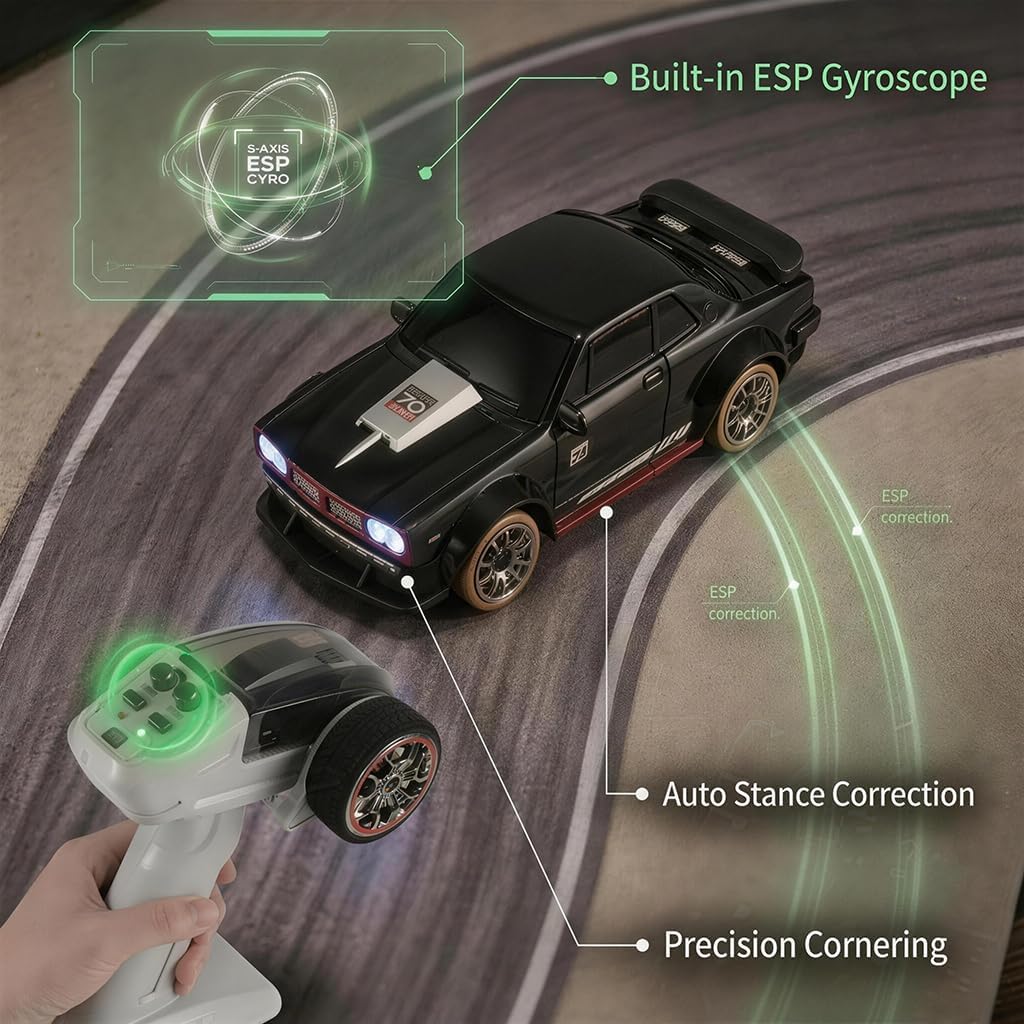 1:64 스케일 4WD RC 드리프트 자동차, 구리 타 - Gyroscope Rc Module 리뷰 및 가격